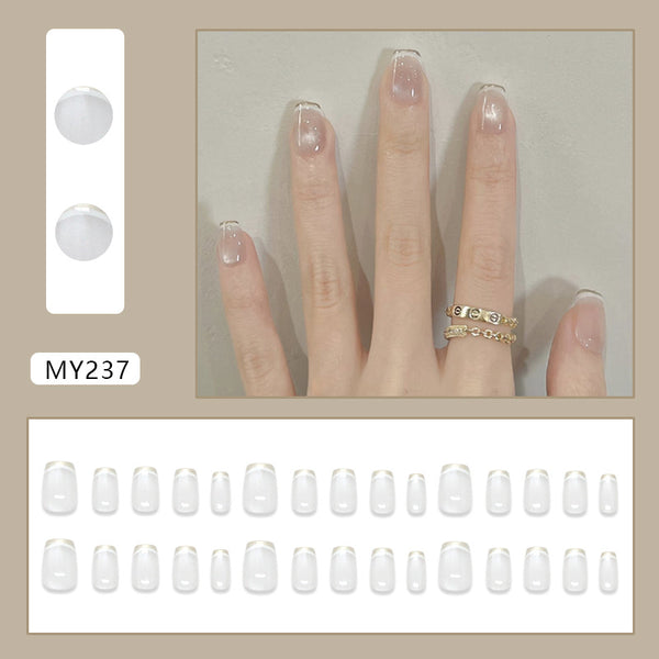 15 Sizes-30 PcsPress On Nails My237