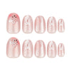12 Sizes-24 Pcs Press On Nails JP3311