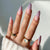 12 Sizes-24 Pcs Press On Nails W335