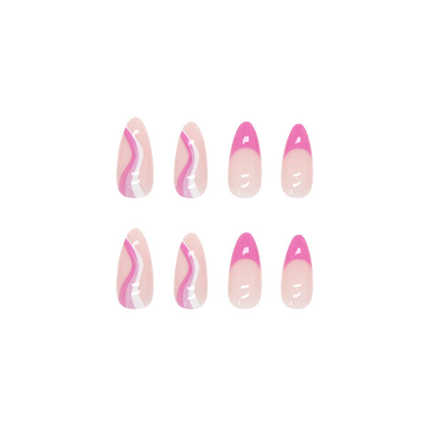 12 Sizes-24 Pcs Press On Nails W205