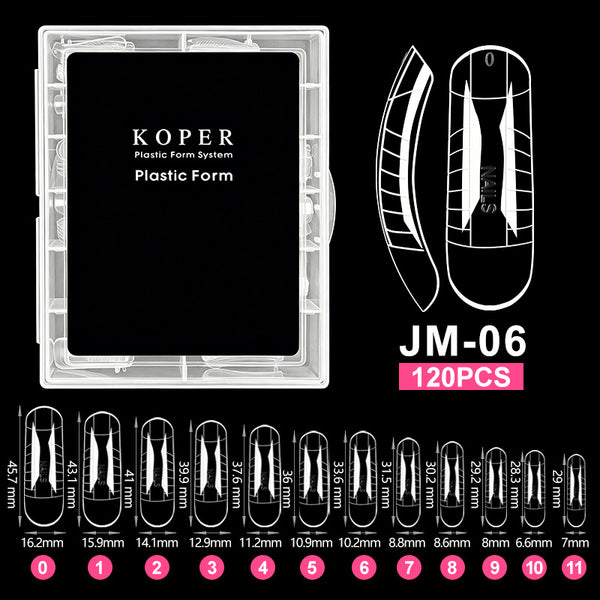 120 Pcs Press On Nails JM01