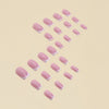 12 Sizes-24 Pcs Press On Nails Y106