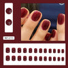 12 Sizes-24 Pcs Press On Nails W1271