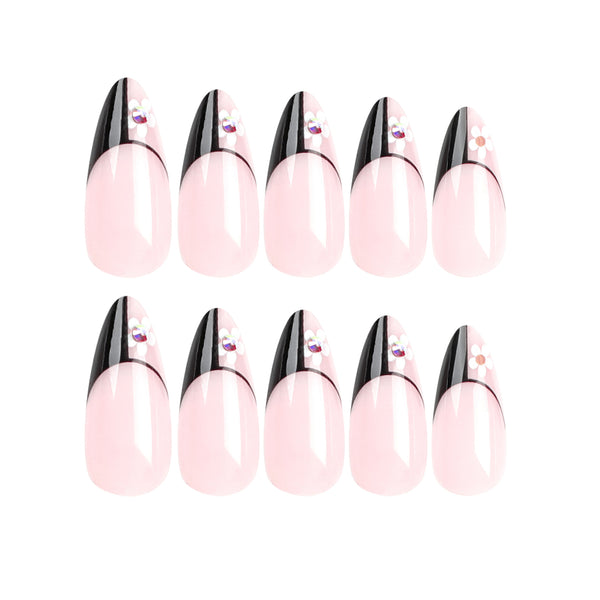 12 Sizes-24 Pcs Press On Nails JP2961