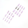12 Sizes-24 Pcs Press On Nails JP1308