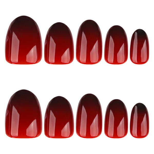 12 Sizes-24 Pcs Press On Nails JP4073