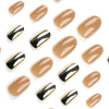 12 Sizes-24 Pcs Press On Nails JP3131