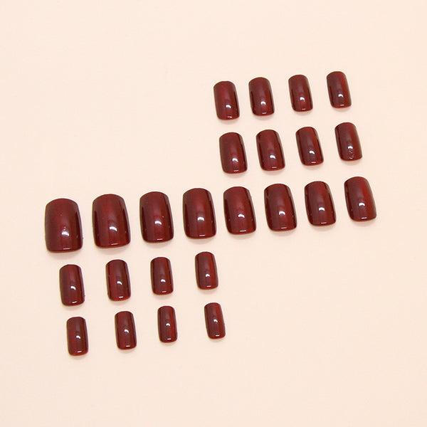 12 Sizes-24 Pcs Press On Nails W1788