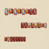 12 Sizes-24 Pcs Press On Nails Y1206