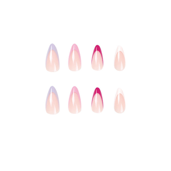 12 Sizes-24 Pcs Press On Nails JP1843