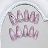 12 Sizes-24 Pcs Press On Nails W2118
