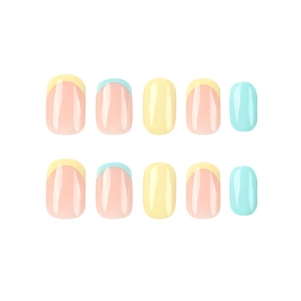 12 Sizes-24 Pcs Press On Nails JP2596