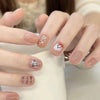 12 Sizes-24 Pcs Press On Nails R857