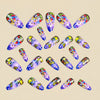 12 Sizes-24 Pcs Press On Nails Y1890