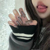 12 Sizes-24 Pcs Press On Nails bundle-set