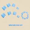 12 Sizes-24 Pcs Press On Nails Y1899