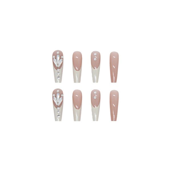 12 Sizes-24 Pcs Press On Nails Z241