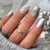 12 Sizes-24 Pcs Press On Nails Y062