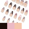 12 Sizes-24 Pcs Press On Nails JP4458