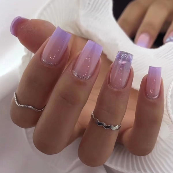 12 Sizes-24 Pcs Press On Nails W629