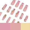 12 Sizes-24 Pcs Press On Nails JP4351