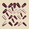 12 Sizes-24 Pcs Press On Nails Y1486