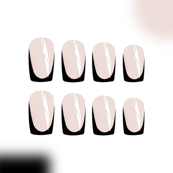 12 Sizes-24 Pcs Press On Nails C496
