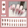12 Sizes-24 Pcs Press On Nails R657