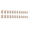 12 Sizes-24 Pcs Press On Nails R932