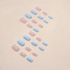 12 Sizes-24 Pcs Press On Nails W640