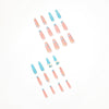 12 Sizes-24 Pcs Press On Nails JP1391