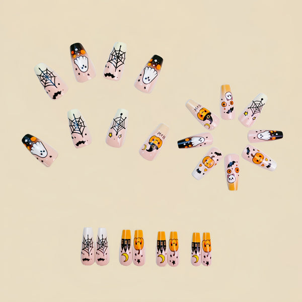 12 Sizes-24 Pcs Press On Nails Y851