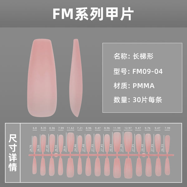 15 Sizes-30 Pcs Press On Nails FM09-01