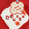 12 Sizes-24 Pcs Press On Nails JP2238