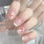 12 Sizes-24 Pcs Press On Nails R532