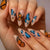 12 Sizes-24 Pcs Press On Nails Y1960