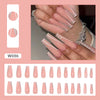 12 Sizes-24 Pcs Press On Nails W086