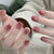 12 Sizes-24 Pcs Press On Nails R720