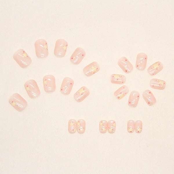 12 Sizes-24 Pcs Press On Nails R711