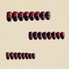 12 Sizes-24 Pcs Press On Nails Y1179
