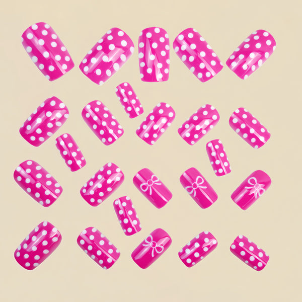 12 Sizes-24 Pcs Press On Nails Y1644-2