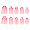 12 Sizes-24 Pcs Press On Nails JP3630
