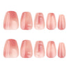 12 Sizes-24 Pcs Press On Nails JP4099