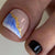12 Sizes-24 Pcs Press On Nails F108