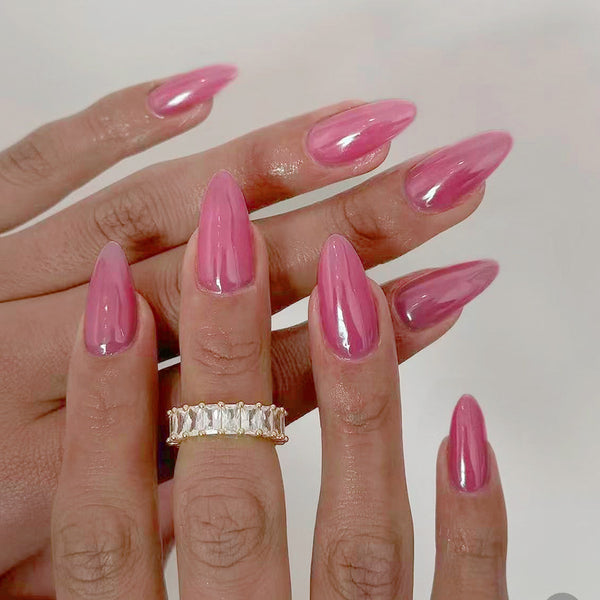 12 Sizes-24 Pcs Press On Nails C1435