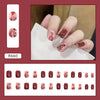 12 Sizes-24 Pcs Press On Nails R642