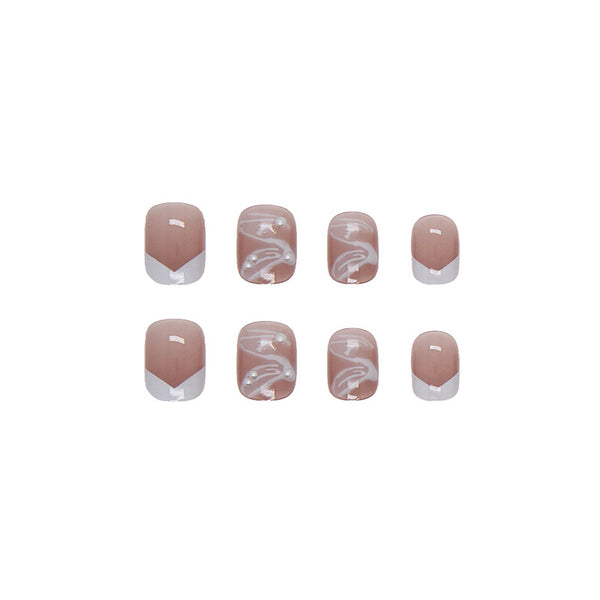 12 Sizes-24 Pcs Press On Nails Z236