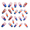 12 Sizes-24 Pcs Press On Nails Y837