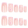 12 Sizes-24 Pcs Press On Nails JP4388