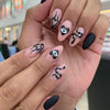 12 Sizes-24 Pcs Press On Nails W641